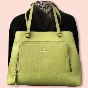 Nenette Lepore Vegan leather Green Tote Purse